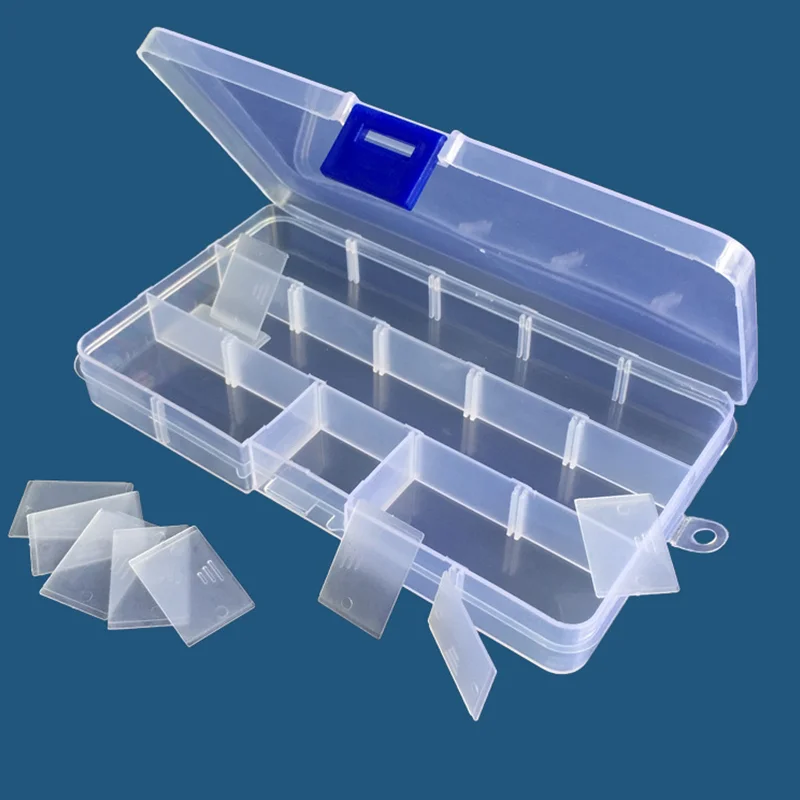 Пластиковый контейнер с 24 ячейками держатель для винтов чехол практичное