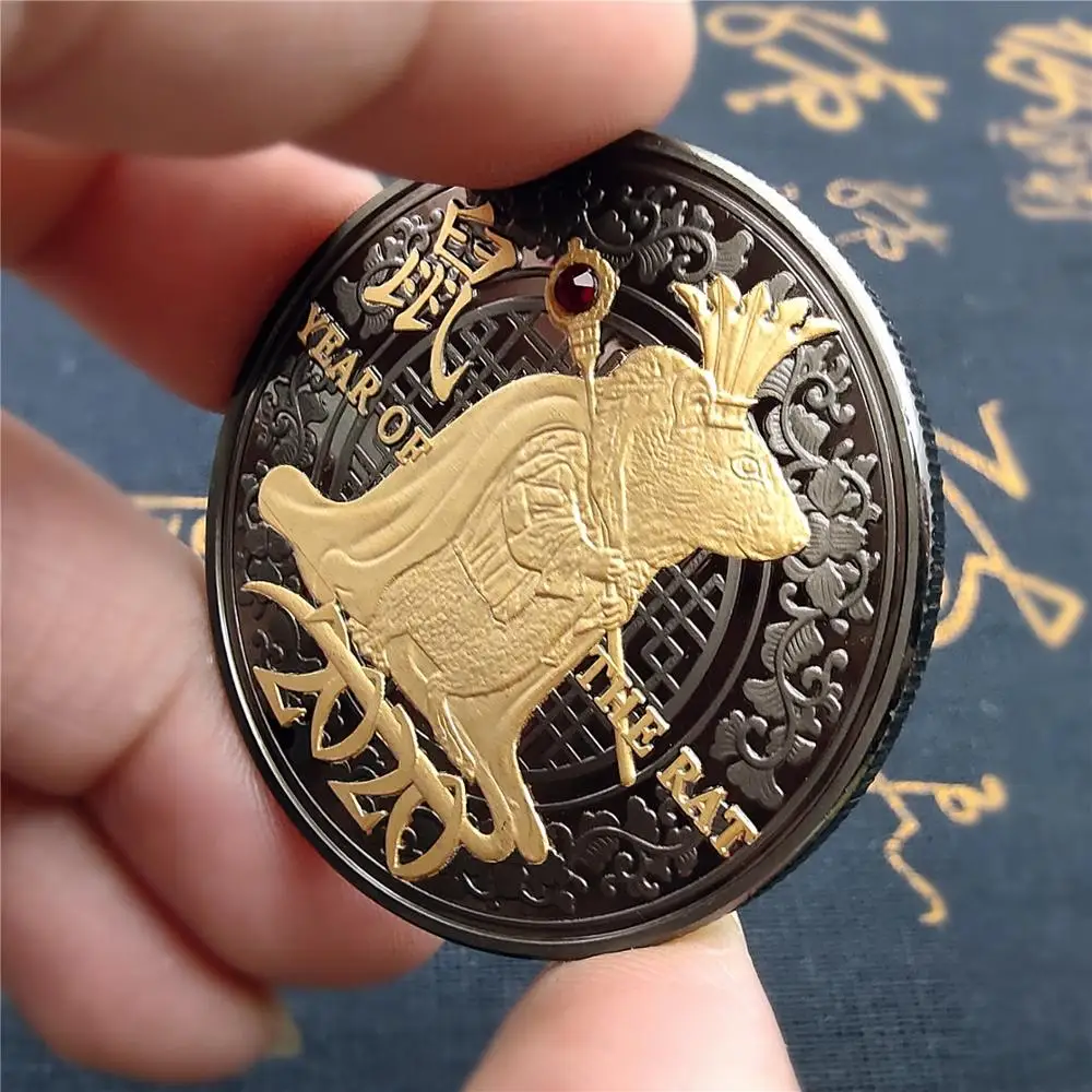 Оригинальная мышь 2020 год крысы оригинальная коллекция знаков китайского зодиака