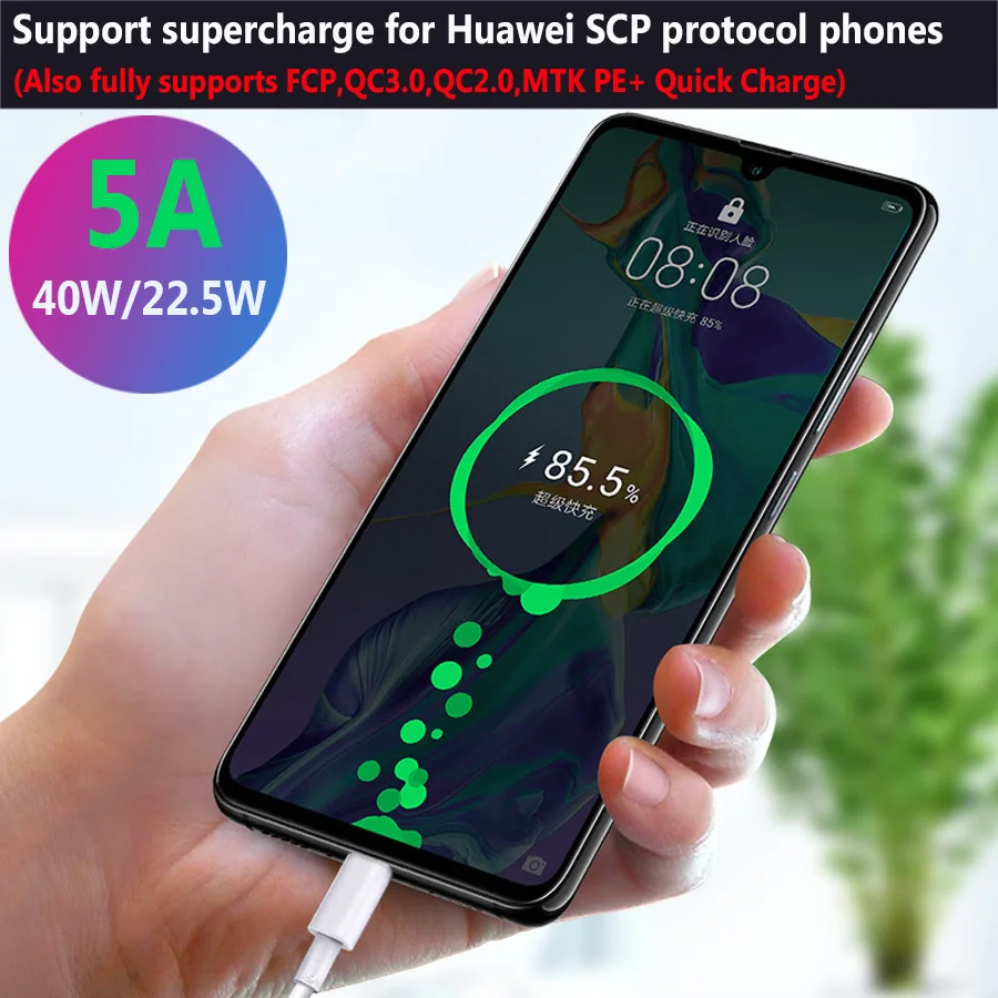 0,3 m/1 m/1,5 m/2 m 5A type-C Supercharge кабель для huawei P30 P20 Pro P10 mate 20 10 9 Быстрая зарядка USB-C кабель для зарядного устройства короткий длинный