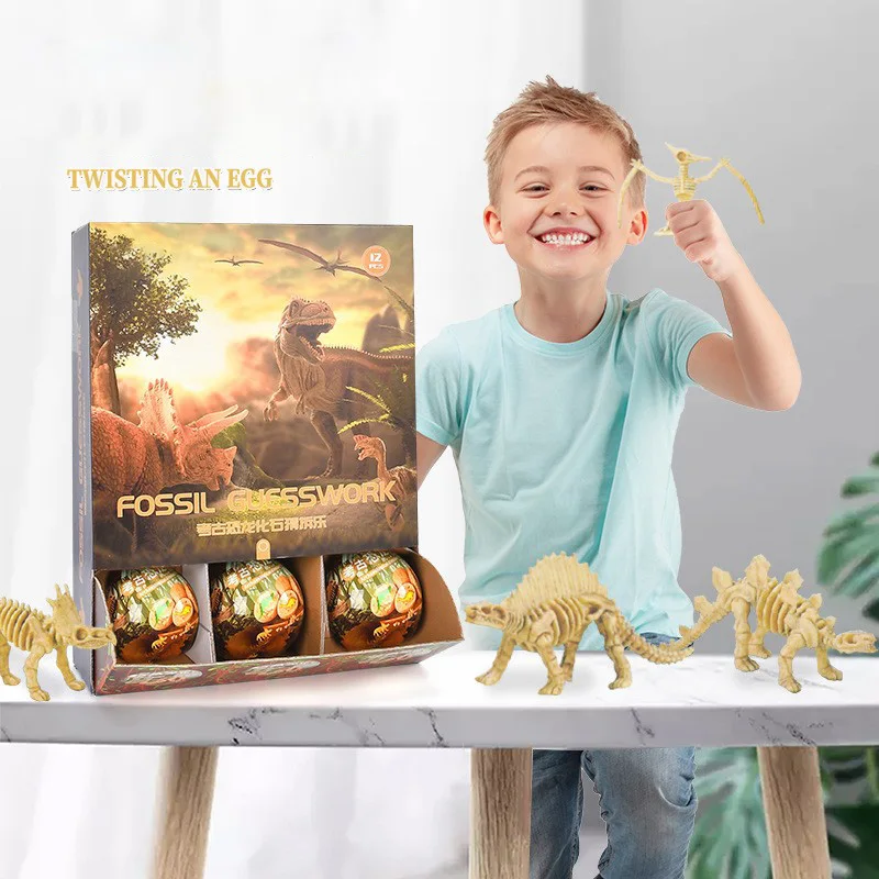 WEMMICKS Новинка копающие кости игрушки для раскопания яйцо динозавра