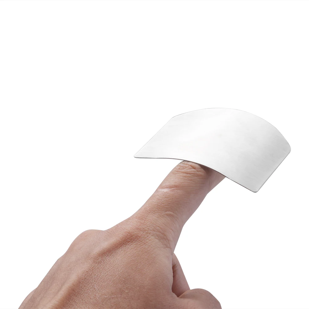 Finger Guard Protection Chop Safe Slice Stainless Steel Kitchen Hand Protector Knife Cutting Tool | Дом и сад