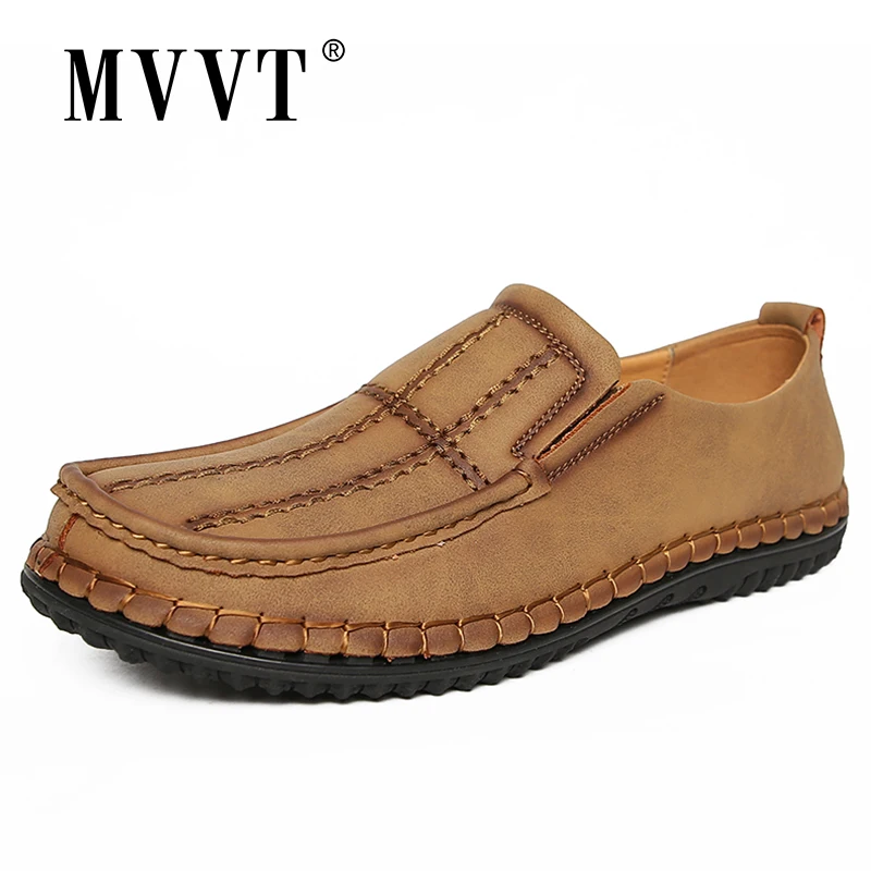 Мокасины мужские из мягкой кожи повседневная удобная обувь дышащие туфли