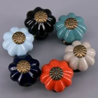 1 шт., керамическая ручка для кухонного шкафа, 25 мм