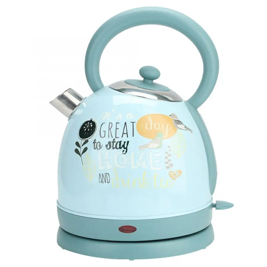 Нержавеющая сталь Электрический чайник 1.7L большой Ёмкость 850 2200W отопления