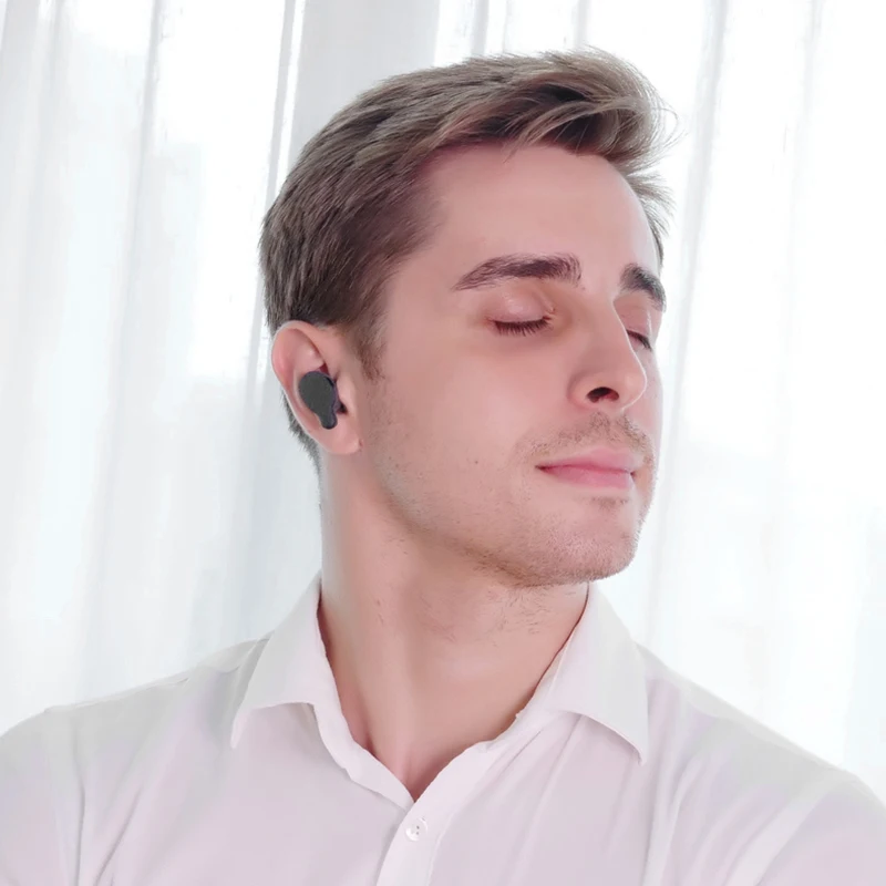 Беспроводные спортивные наушники Remax Tws 3 с поддержкой Bluetooth Hi Fi бас