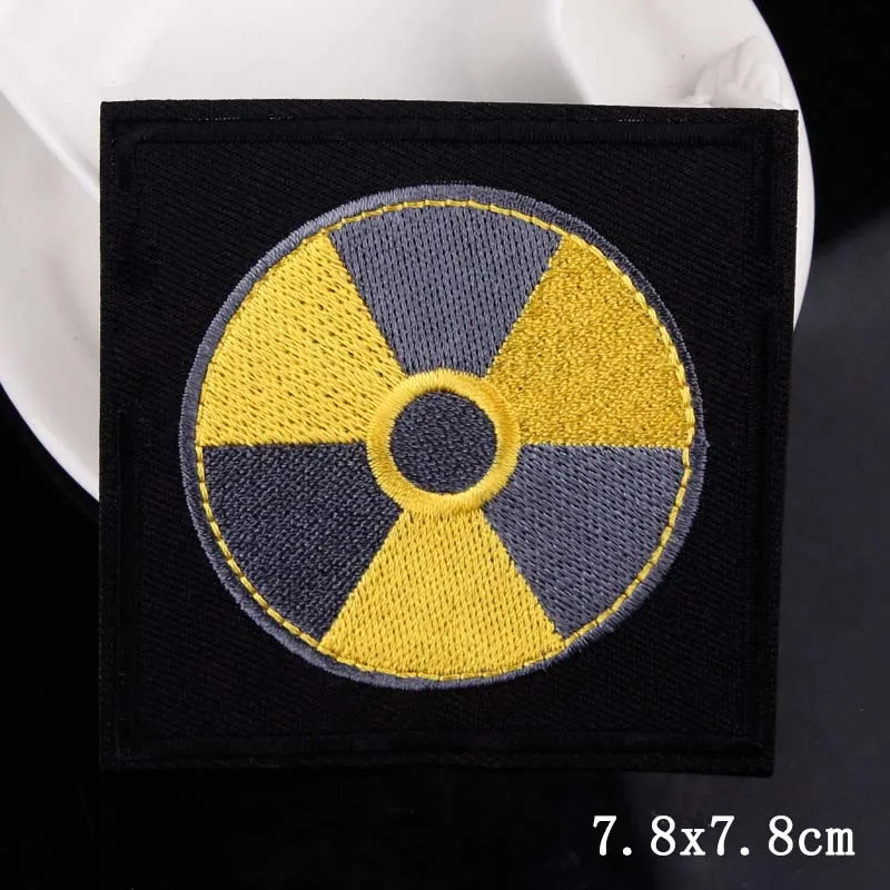 Наемники из сталкерных фракций значок атомной энергии патчи для защиты от