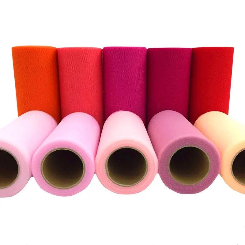 25 ярдов Тюль в рулоне ткань для сделай сам юбка пачка будущей матери украшения