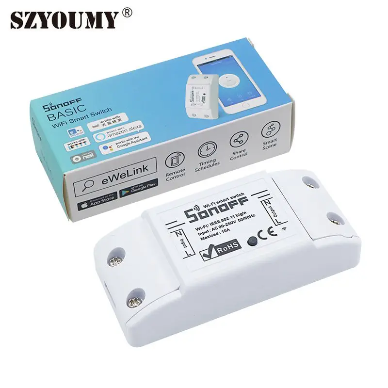 SZYOUMY WiFi беспроводной пульт дистанционного управления выключатель света с