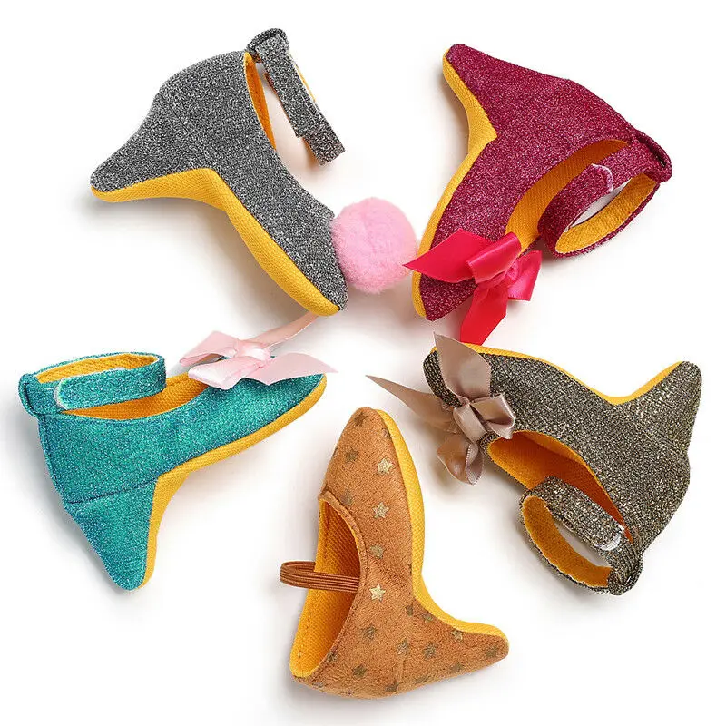 Детская обувь на высоком каблуке для девочек золотистые/Серебристые блестящие