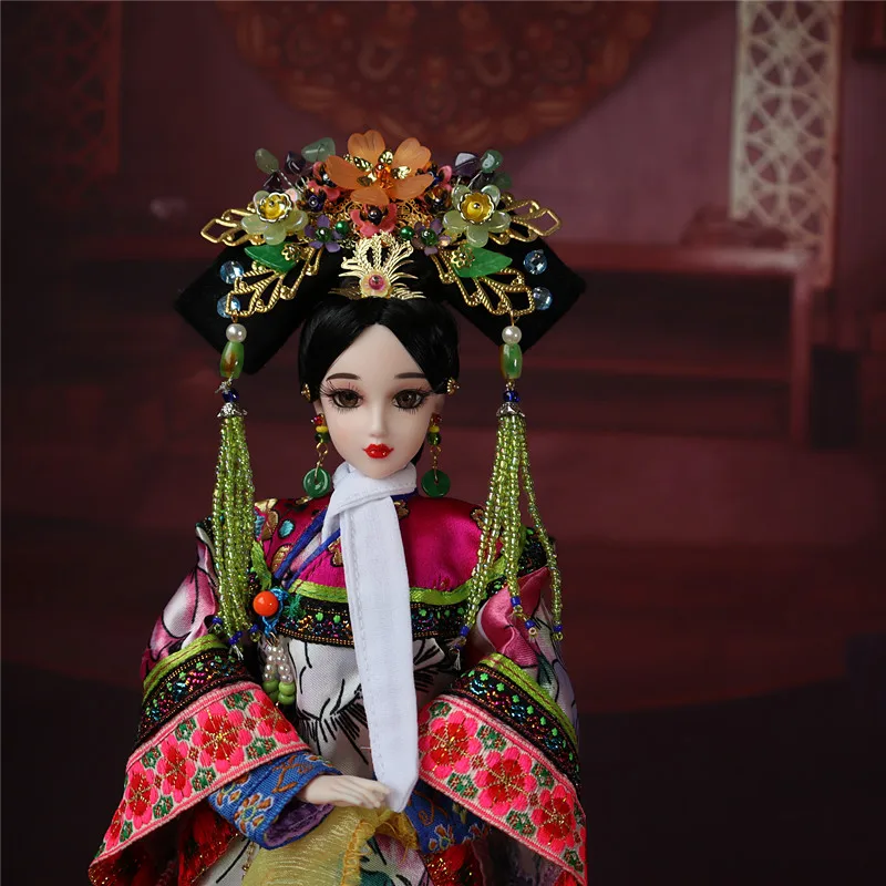 Коллекционные китайские куклы в стиле древней девочки 1/6 кукла BJD с 12 суставами