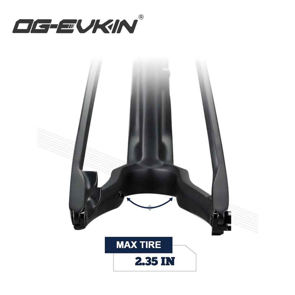 OG-EVKIN CF-053 MTB рама карбоновая для горного велосипеда QRx135/12X142/12X148 через ось 29er BSA73