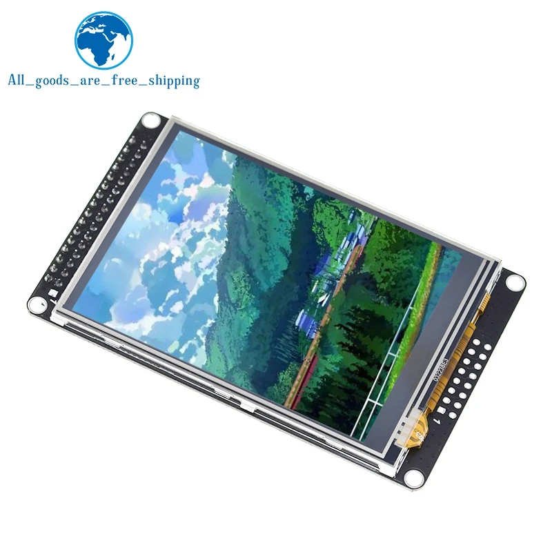TZT 3 2 дюймовый ЖК TFT с сопротивлением сенсорный экран ILI9341 для STM32F407VET6 макетная