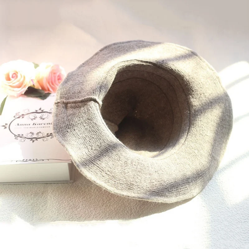 

Fashion Along Sheep Wool Cap Knitting Fisherman Winter Hat Masquerade Party Decor