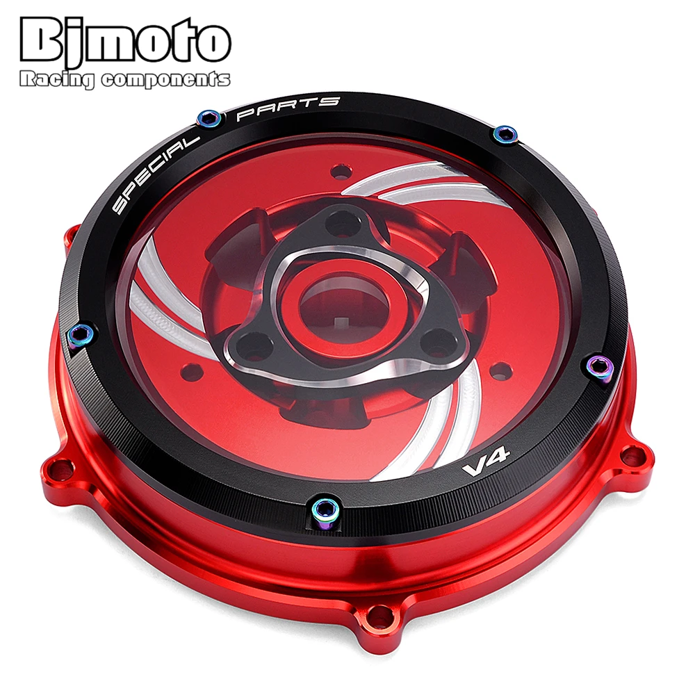 For Ducati Panigale V4 V4S Speciale 2018 2019 2020 2021 Clutch Pressure Plate Engine Clear Cover Spring Retainer Motor | Автомобили и