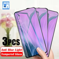 3pcs anti blue light protective glass for xiaomi 9t 10t 11t pro 10 9 lite screen protector for redmi 10 9t k40 k30 k20 pro glass