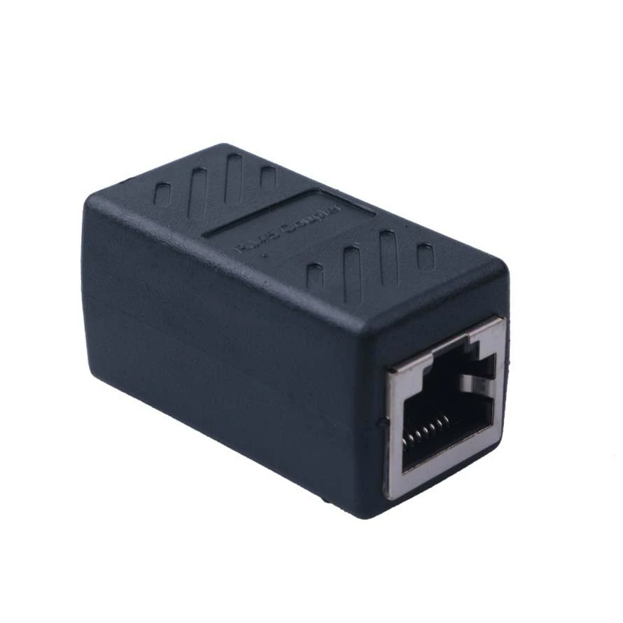 RJ45 Female To Network Ethernet LAN Splitter Connector Transfer Head Adapter Coupler | Безопасность и защита