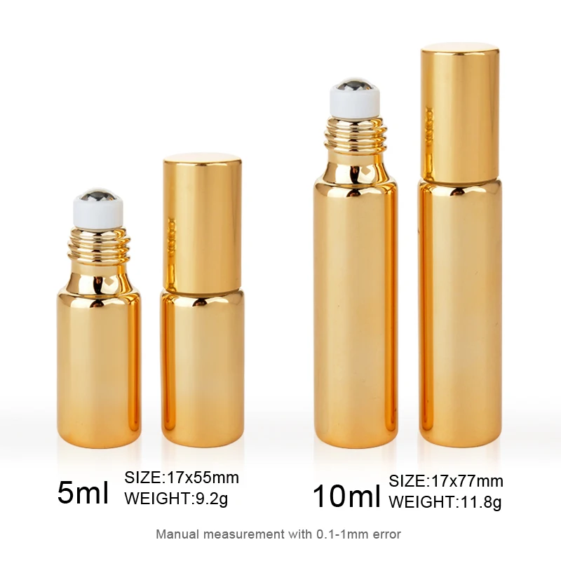 5 мл 10 Ультрафиолетовый стеклянный флакон для духов мини многоразовый с рулоном