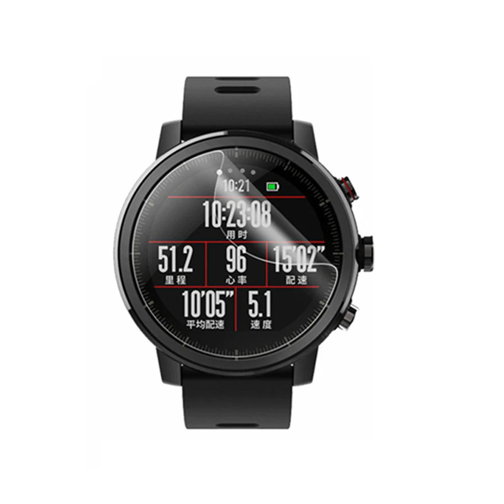 Мягкий ТПУ полный экран протектор спортивные Смарт часы защитная Пленка чехол