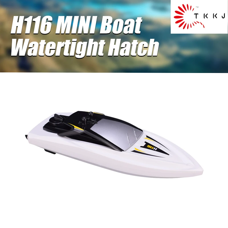 Радиоуправляемая лодка TKKJ H116 1:47 2 4G 3CH 50 м Дальняя дистанция мини RTR скорость 20