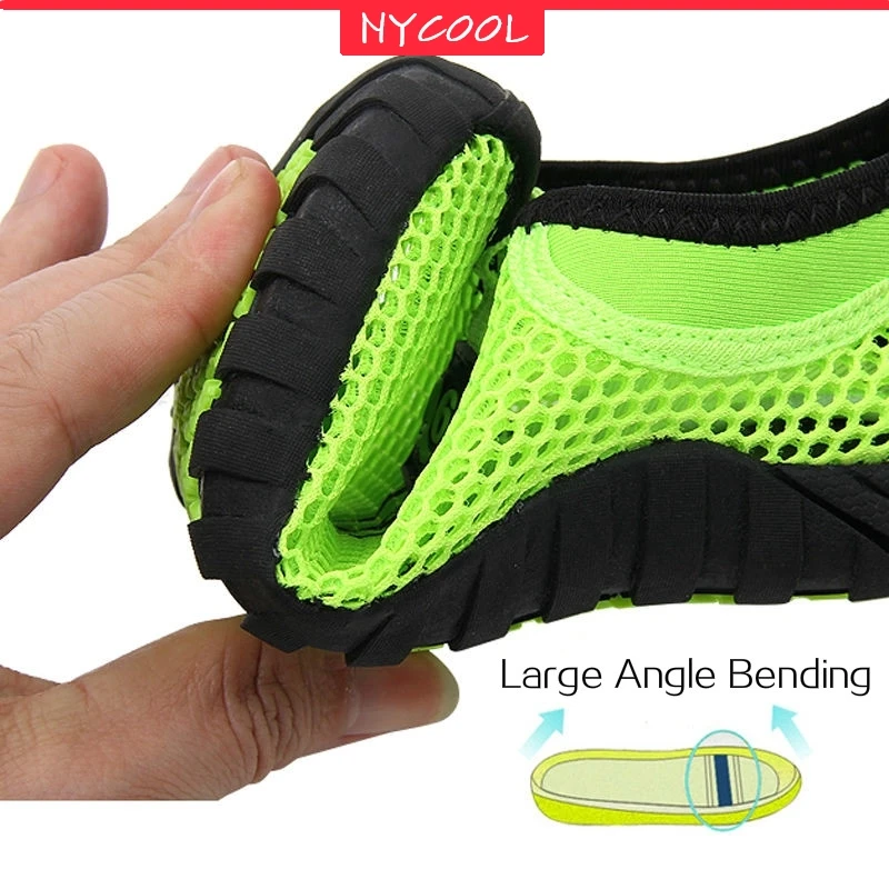 

NYCOOL Kids Sneakers Aqua Shoes Outdoor Walking Upstream Shoes Breathable Boys Shoes Summer Sport Shoes for Girl Children Shoes