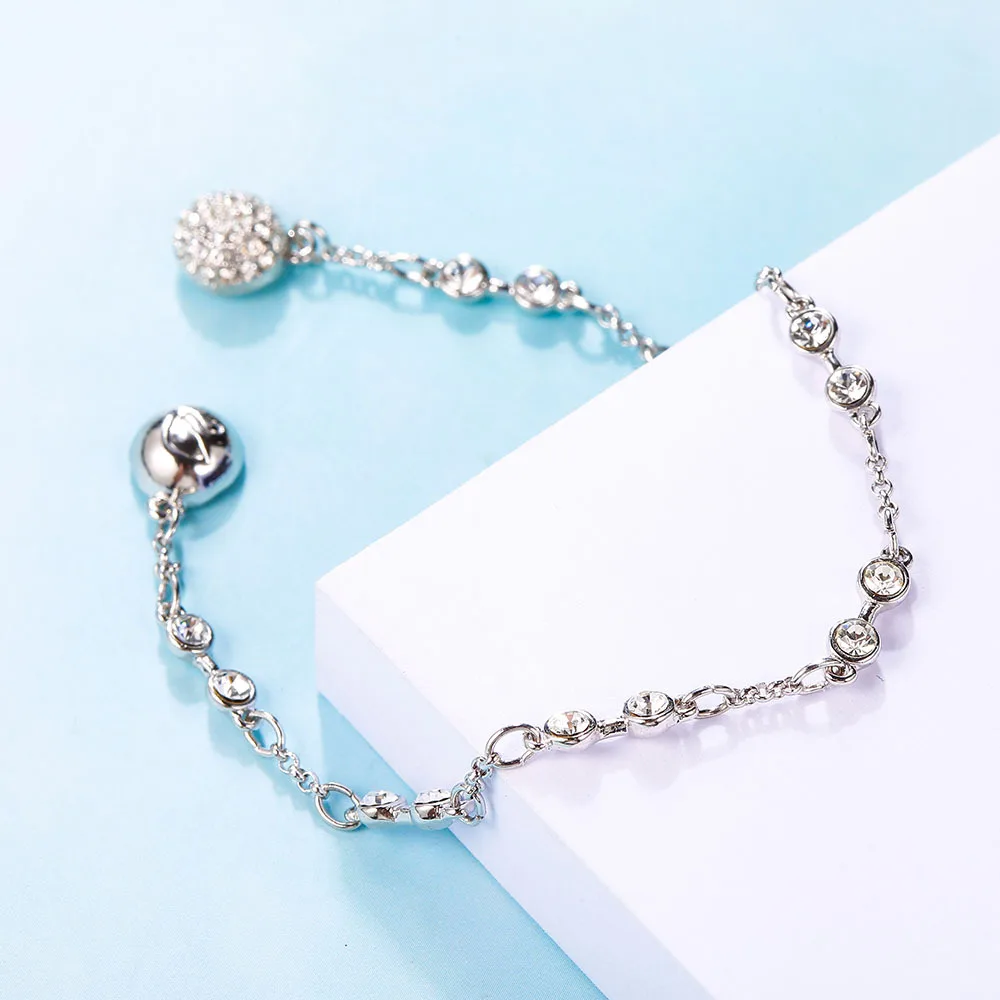 Высококачественный классический Невидимый магнитный браслет SWA Женская цепочка