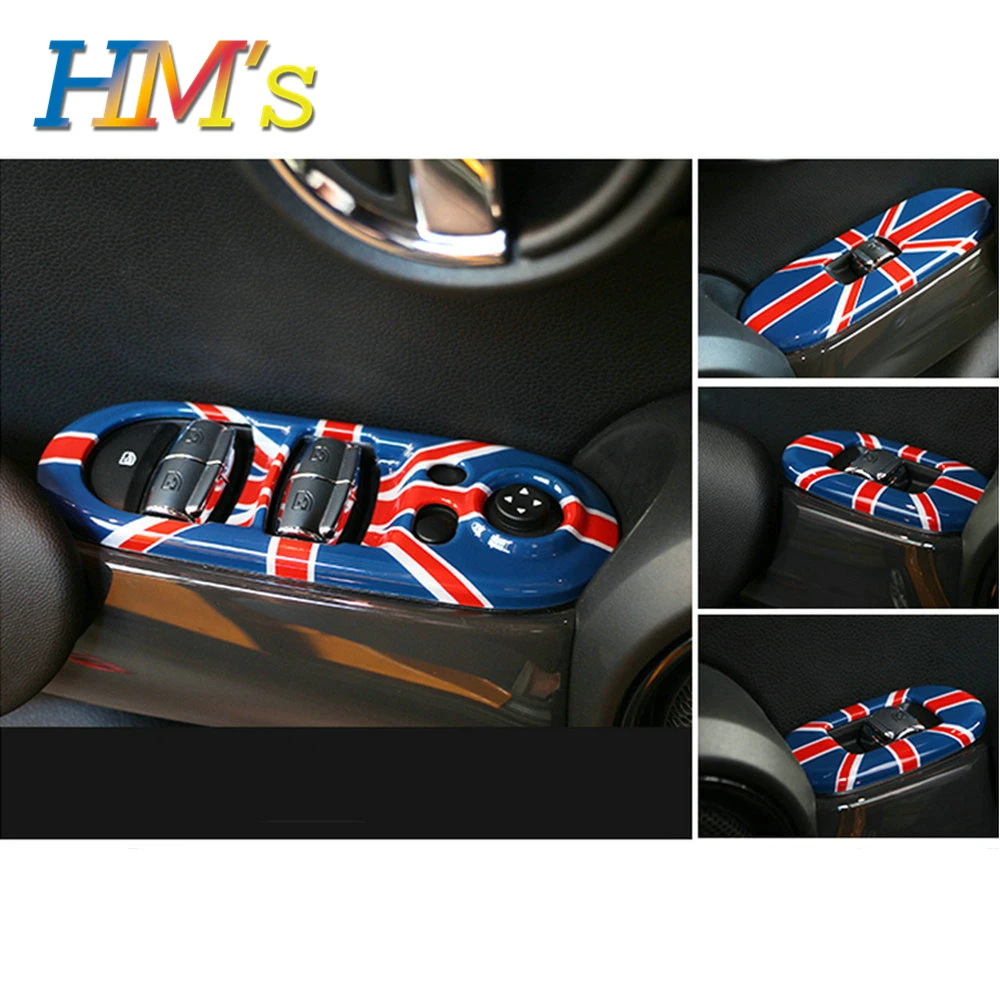 Для MINI Cooper F55 Дверь Окно Стекло подъемник переключатель панель декоративная