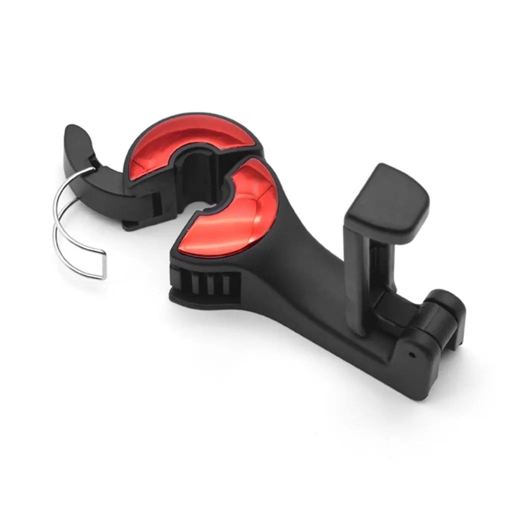 

Car Headrest Hook Seat Headrest Clothing Hook Universal Car Vehicle Back Seat Headrest Hanger Holder Hook Durable Hanger