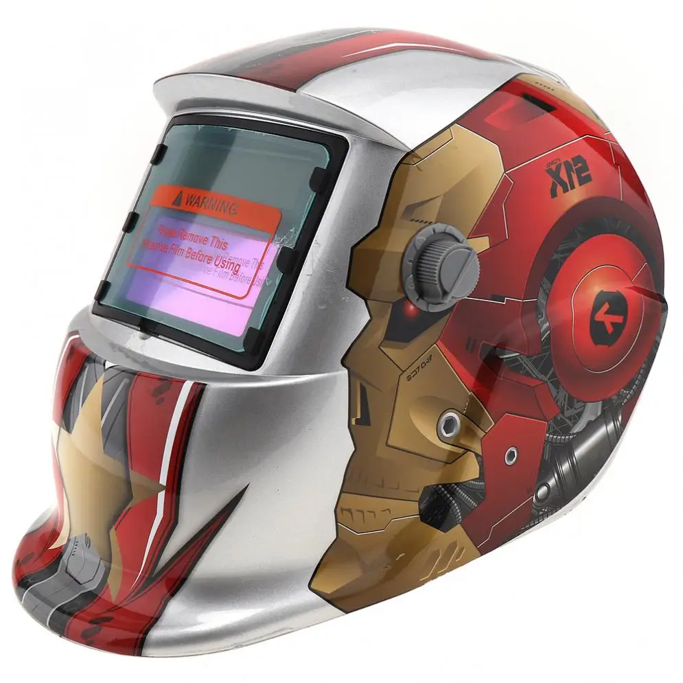 

Welding Helmets Adjust Solar Auto Darkening TIG MIG Grinding Welding Helmets / Face Mask / Electric Welding Mask / Weld Cap