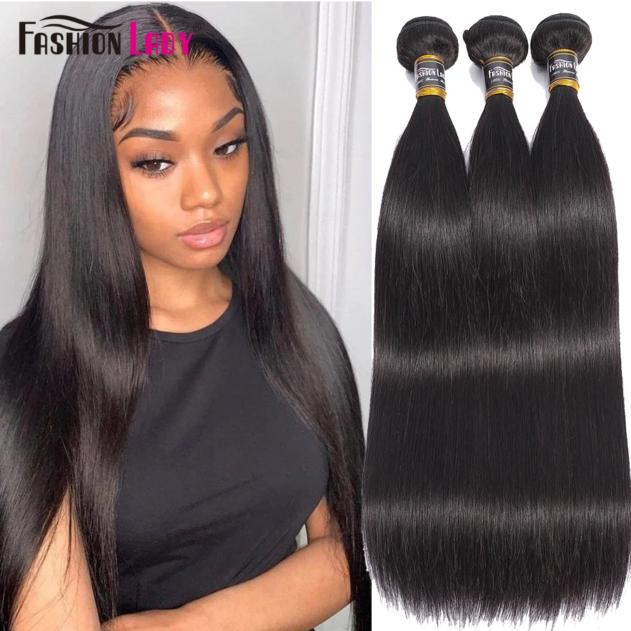 Прямые человеческие волосы пряди Модные женские предварительно Цвет ed