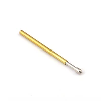 100pcs p160 e2 conical spring test probe needle tube outer diameter 1 36mm total length 24 5mm pcb probe
