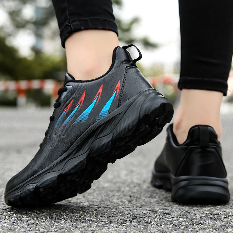 Womens Running Sneakers Antiskid Waterproof White Sports Shoes Woman Fashionable Casual Sneaker For Ladies Outdoor Flat Trainers | Обувь