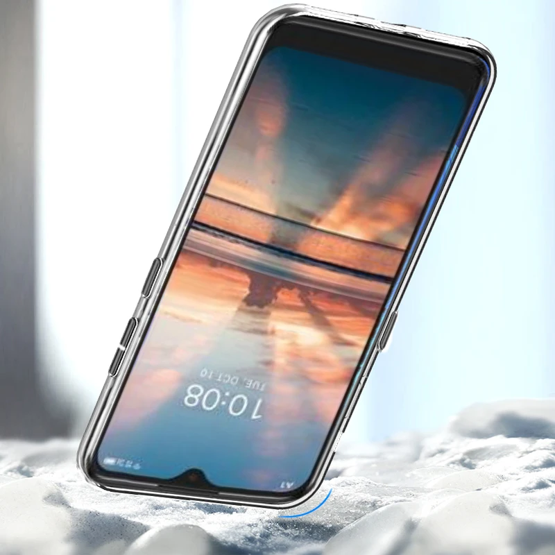 Чехол для TCL A1 Alpha 20 прозрачный тонкий мягкий ТПУ чехол телефона 6 2''|Бамперы| |