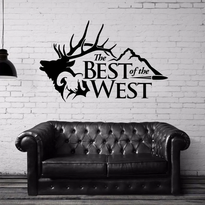 Охота Бак Коза наклейка клубный стикер полый Охотник окна автомобиля виниловая