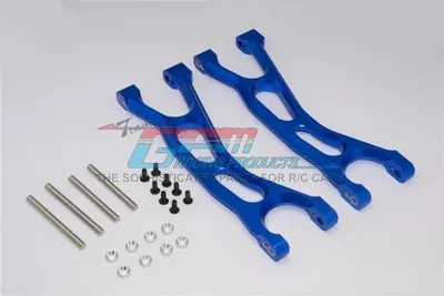 upper arm blue Рулонная клетка хвост/верхний светодиодный светильник/боковая лампа/фара и оп части-для Hraxxas X-MAXX 1/5 Monstter клетка для кузова грузовика 77086-4 GPM - Цвет: upper arm blue