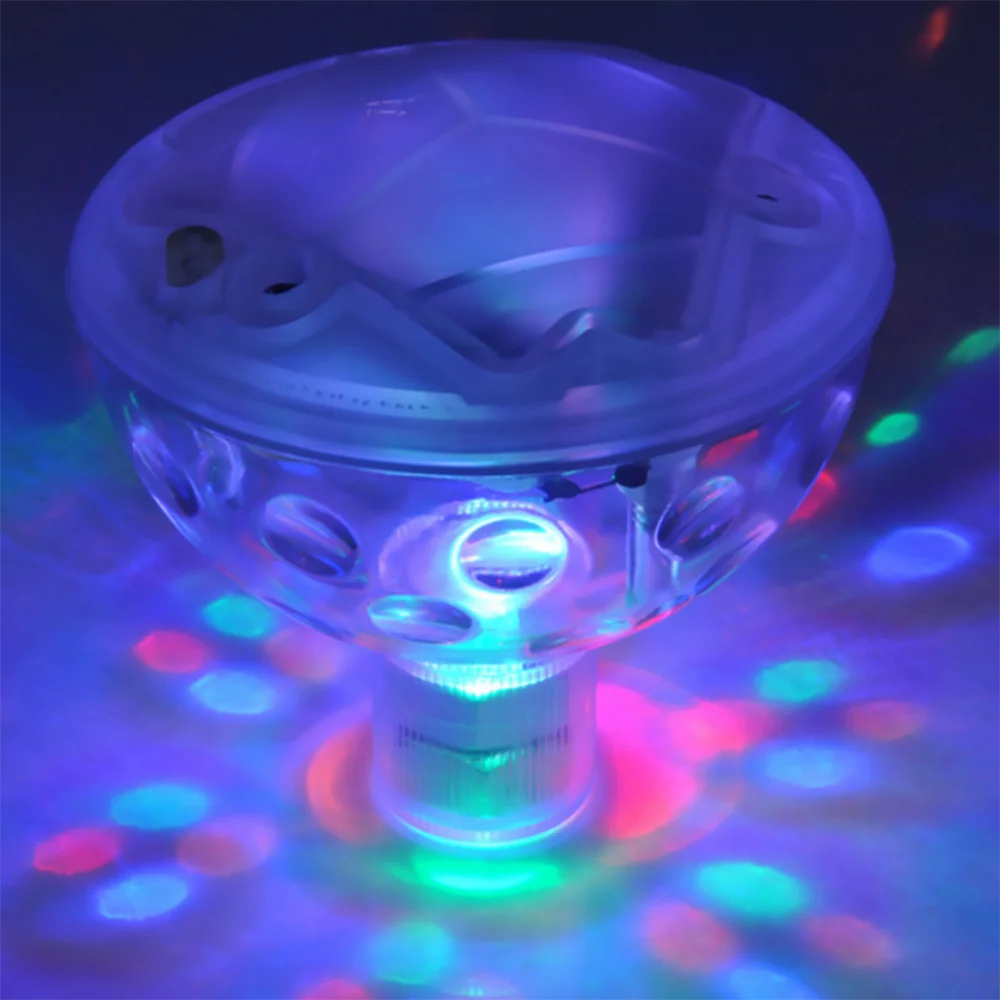Waterproof Swimming Pool Lights Floating Underwater LED Light Glow Hot Tub Spa Lamp Party Decoration Accessories|Бассейн и