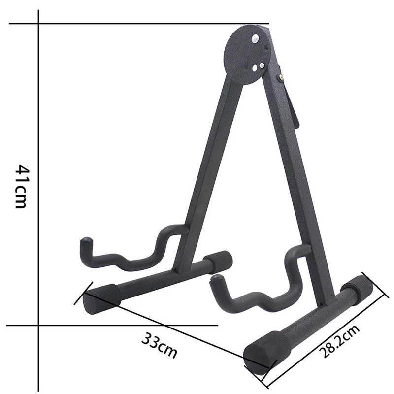 Metal Folding Cello Stand Bracket Black for Cellist Beginners Adults