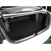 car trunk mat boot liner tray car rear trunk cargo mat protective auto accessories for volkswagen vw jetta mk7 2019 2020 2021