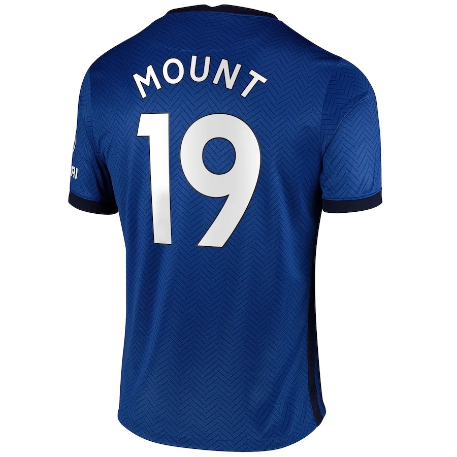 

19 Mason Mount home 2020-21 soccer jersey men football jerseys shirt sport shirts best quality