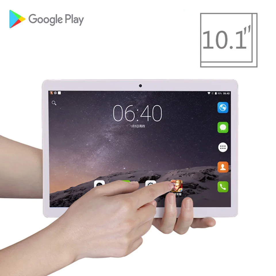 2020 глобальная версия 4G телефонный планшет 10 1 дюйма 2.5d Стекло Tablet pc четыре ядра 4