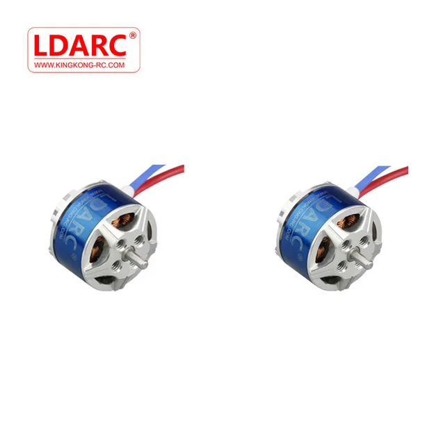 2PCS 1/2/4 шт. LDARC XT1105 1105 5000KV 3S бесщеточный двигатель 1,5 мм вал для дрона с дистанционным управлением с видом от первого лица Квадрокоптер вертолет с несколькими несущими винтами, Мультикоптер - Цвет: 2PCS