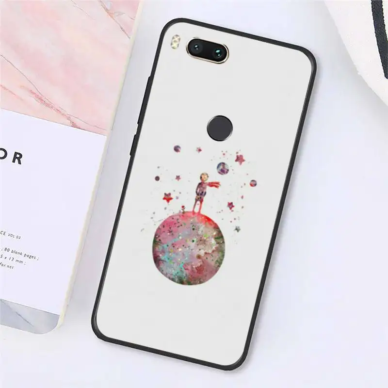 

French cartoon The Little Prince Phone Case For Xiaomi Redmi note 7 8 9 t k30 max3 9 s 10 pro lite Luxury brand shell funda