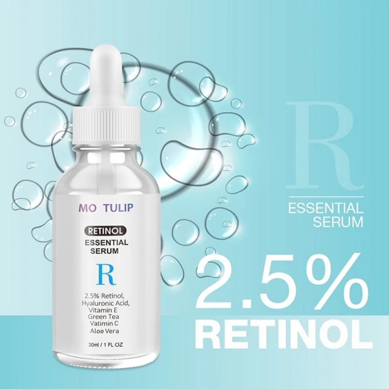 

Retinol Serum Moisturizing Nourishing Shrinking Pores Anti-Wrinkle Anti-Ageing Vitamin Hyaluronic Acid Face Serum