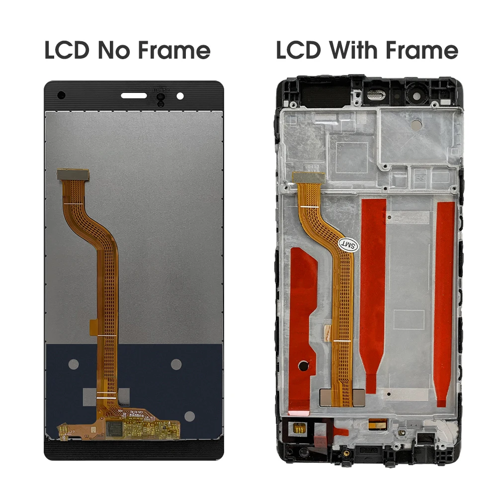 Оригинальный ЖК дисплей 5 2 дюйма для Huawei P9 сенсорный экран дигитайзер с рамкой
