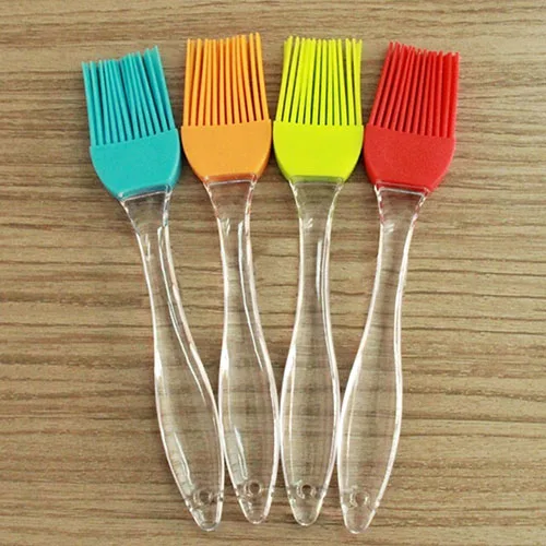 

Silicone Baking Pastry Oil Cream BBQ Utensil Safety Basting Brush Pastry Tool