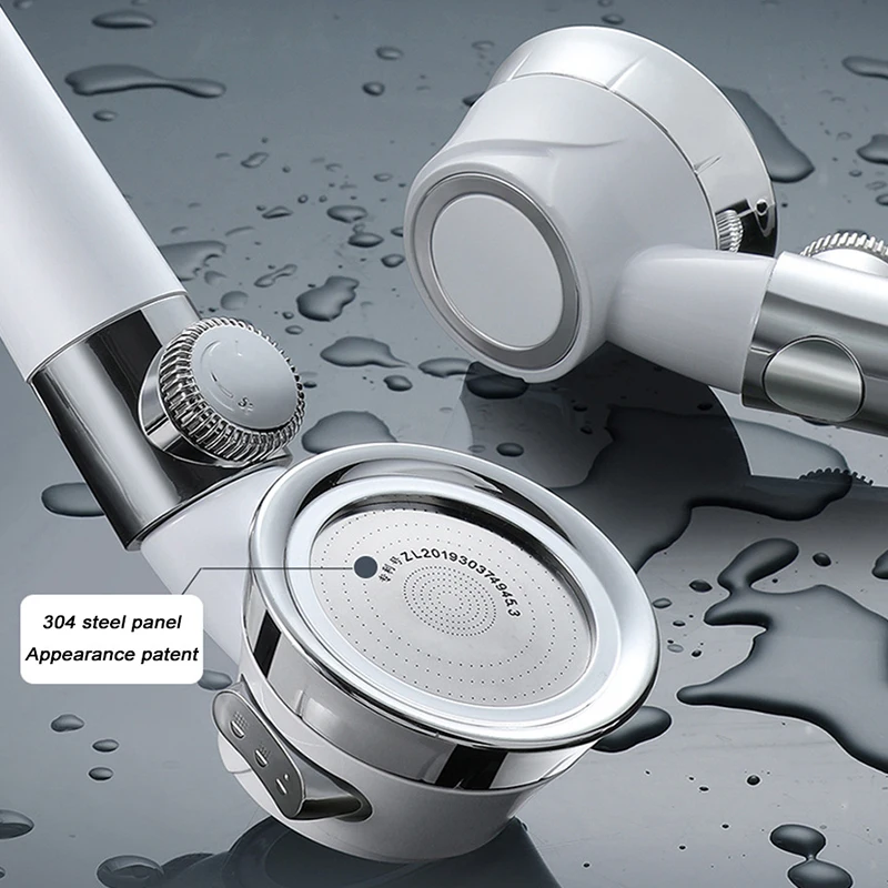Трехуровневые регулируемые лейки для душа ручные душевые высокого давления