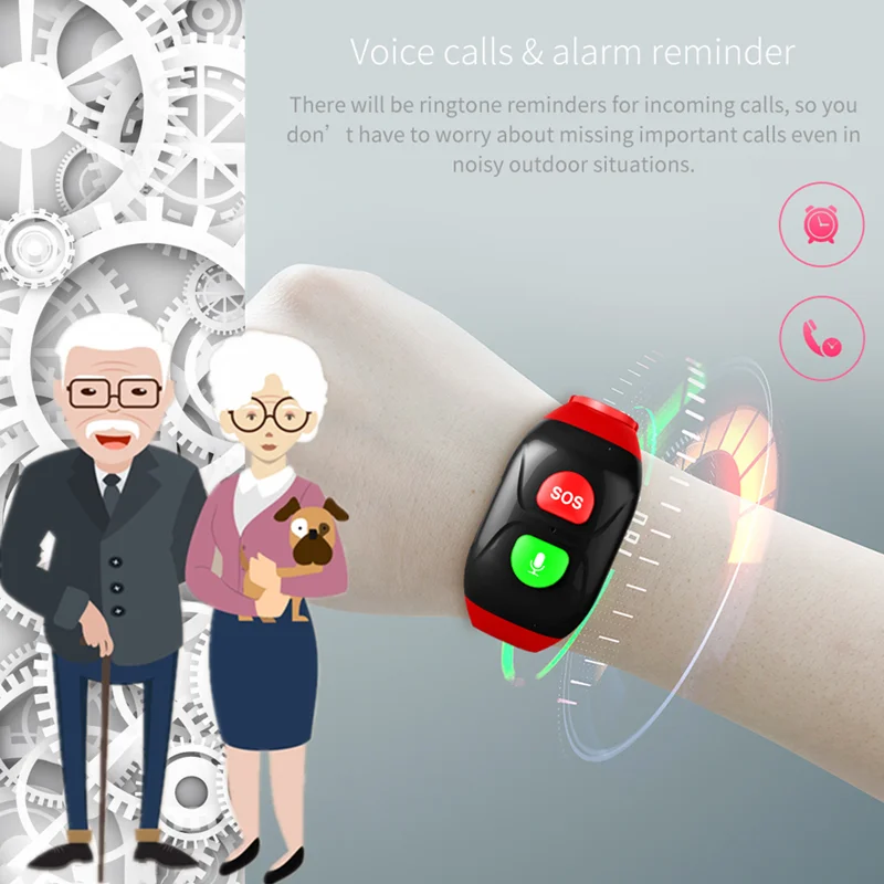 S1 Smart Watch Sport браслет 2G пожилых сердечного ритма крови Давление монитор