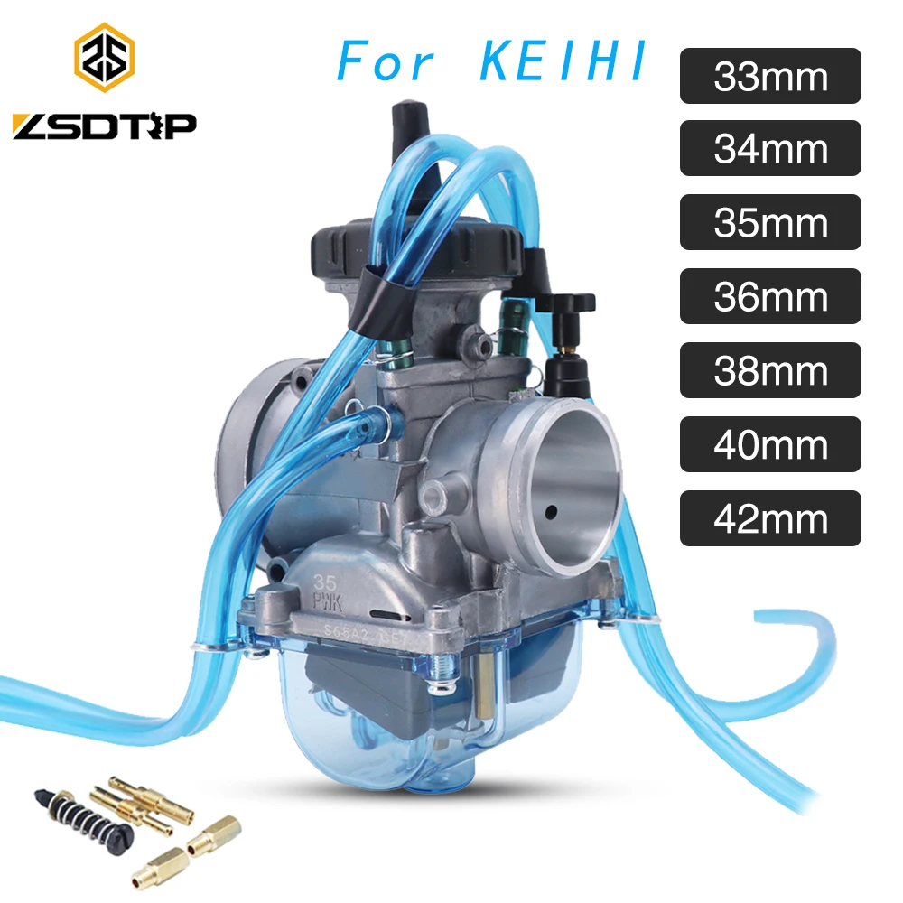 ZS мотоциклетный карбюратор PWK ZSDTRP универсальный для гоночного мотора 2T/4T скутер