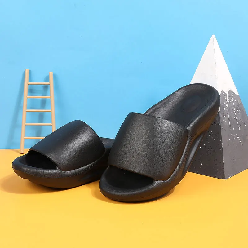 Шлепанцы женские пляжные Нескользящие водонепроницаемые на толстой подошве