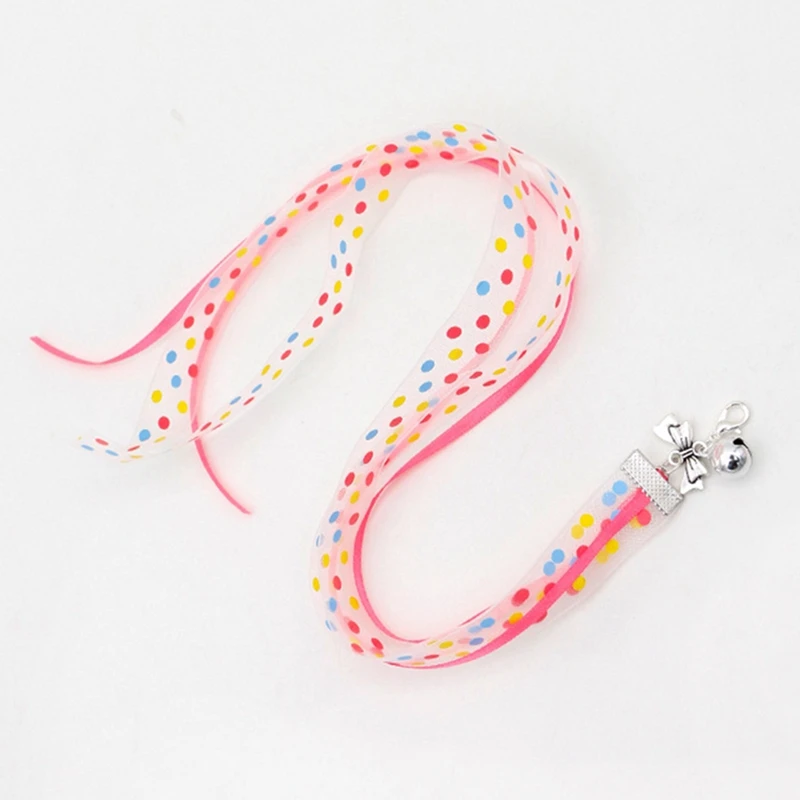 

5PCS Cat Wand Replacements Attachments Ribbon Cat Stick Toy Replacements Pet Teaser Refills Cat Training Playing Toy Dorakitten