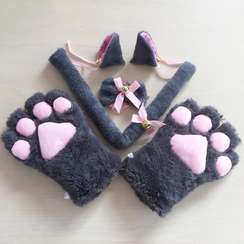 Котенок кошка лиса горничная косплей ролевые игры аниме Неко фантазия набор